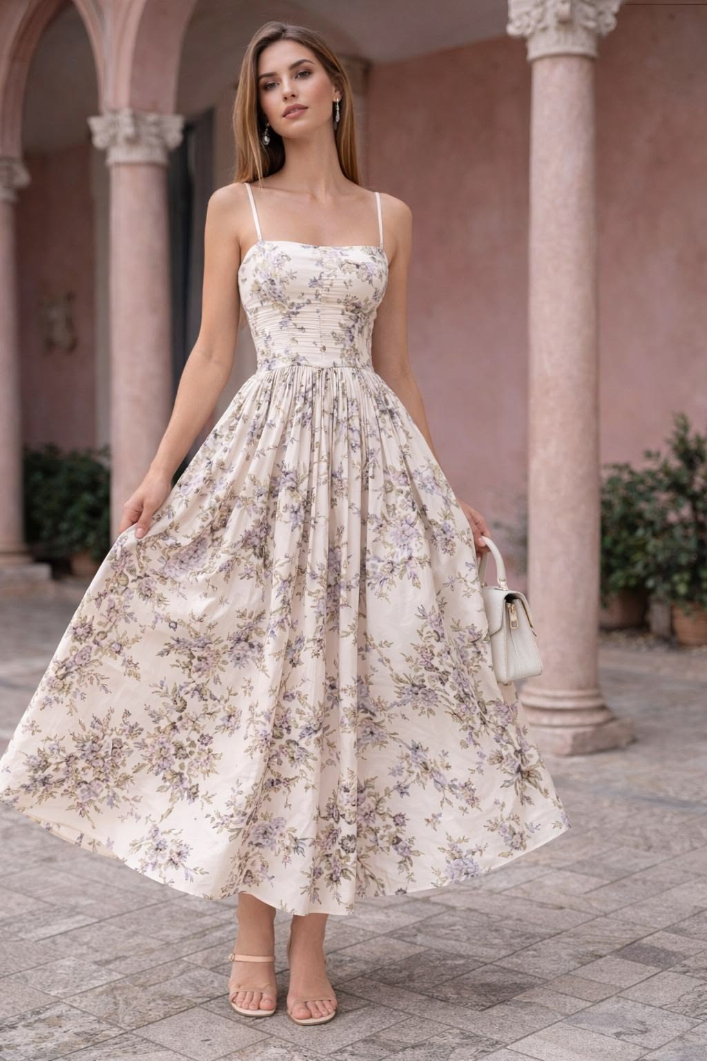Garden Floral Midi